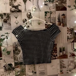 striped brandy top !!